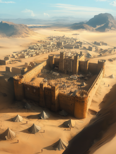 Fantasy Desert Kingdom