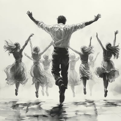 Dance Class Sketch