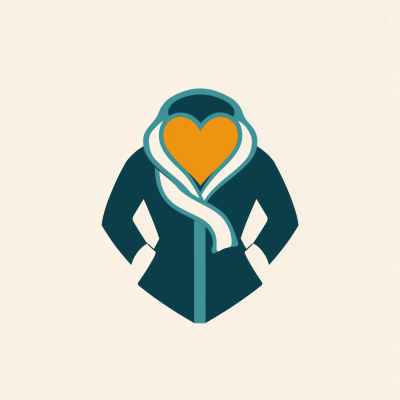 Heart and Coat Logo