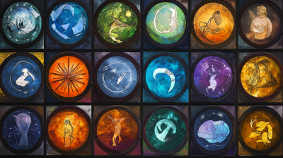 Zodiac Signs Composition