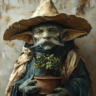 Whimsical Goblin Portrait