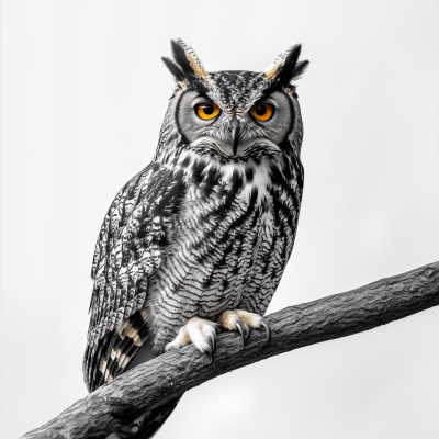 Eagle Owl Portrait
