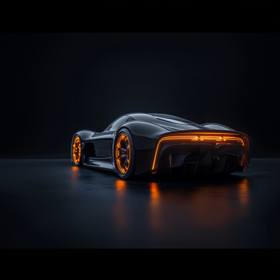 Futuristic Sports Car Concept