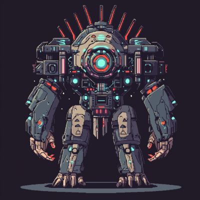 Futurist Alien Mecha Concept Art