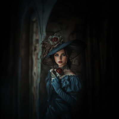 Elegant Edwardian Portrait