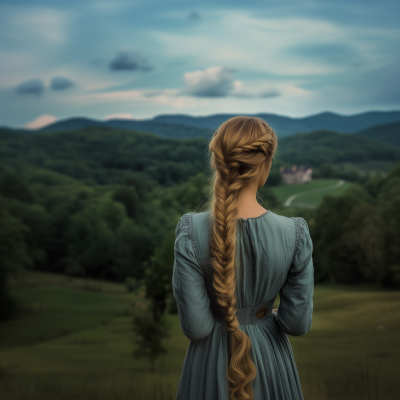 Lady in the Blue Ridge