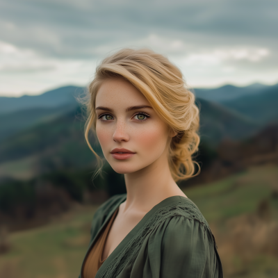 Portrait of a Determined Woman