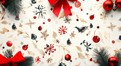 Christmas Wrapping Paper Design