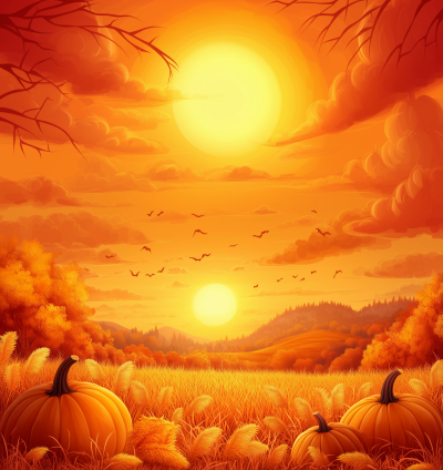 Harvest Sunset