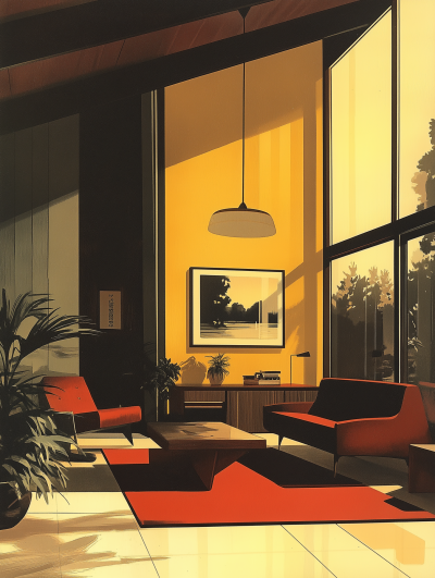 Mid Century Modern Interior