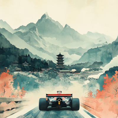 Belgium Grand Prix Poster