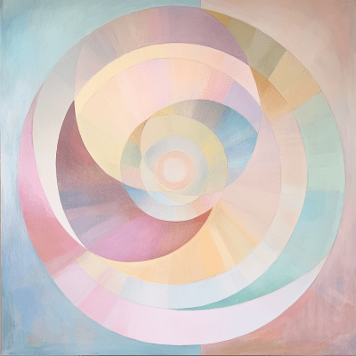 Abstract Pastel Artwork