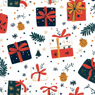 Christmas Wrapping Paper Design