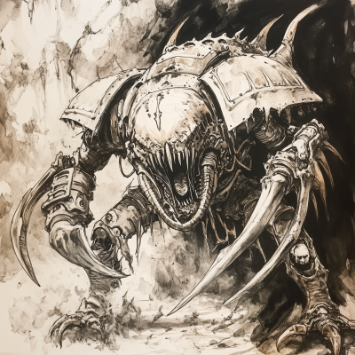 Tyranid Action Shot