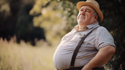 Retired Man Relaxing