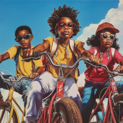1980s Bike Riders