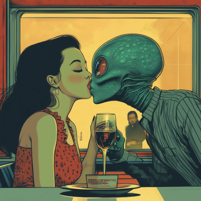 Kiss in the Diner