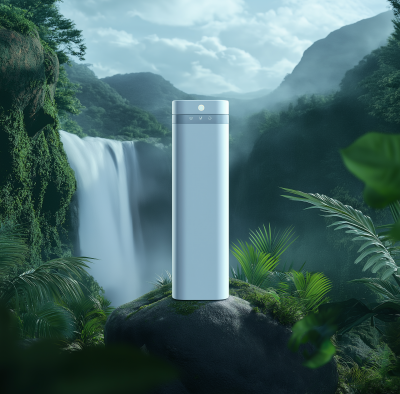 Sleek Water Bottle in Nature