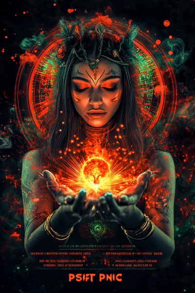 Psytrance Party Flyer
