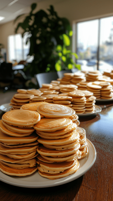 Pancakes in the Office