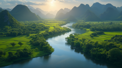 Stunning Ninh Binh Landscape