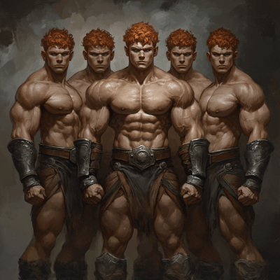 Muscular Quintuplets