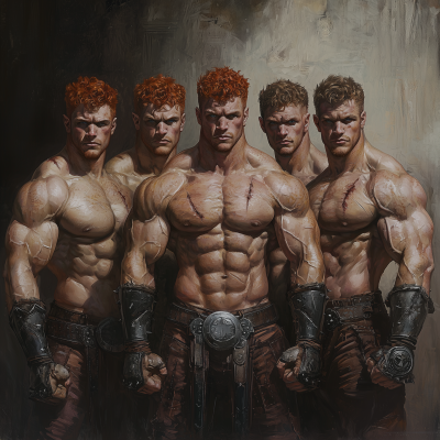 Muscular Quintuplets