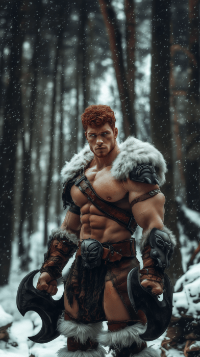 Muscular Half Orc
