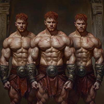 Powerlifting Orc Triplets