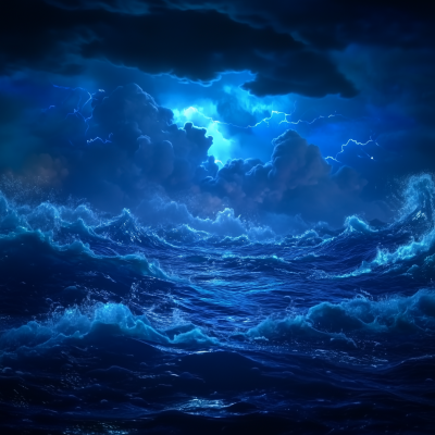 Dramatic Ocean Scene