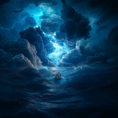 Dramatic Ocean Scene