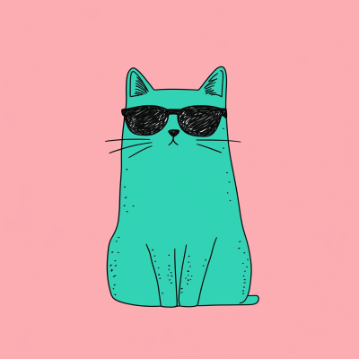 Emerald Green Cat
