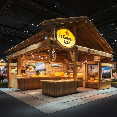 Swiss Cheese Experience Booth