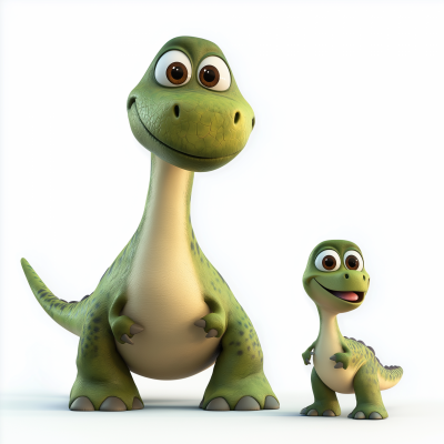 Cheerful Dinosaurs