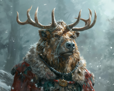Corporate ID Card Photo of the Taiga King