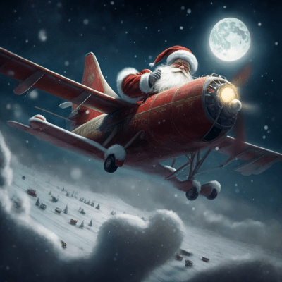 Santa’s Night Flight