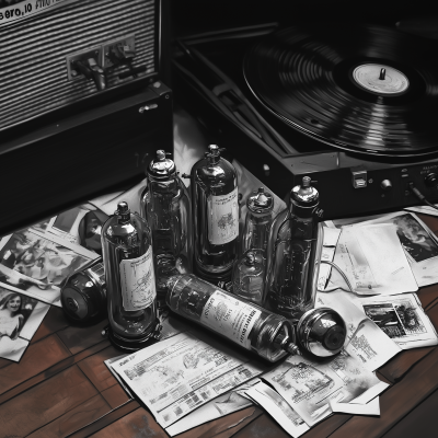 Burned Up Guitar Amp Tubes