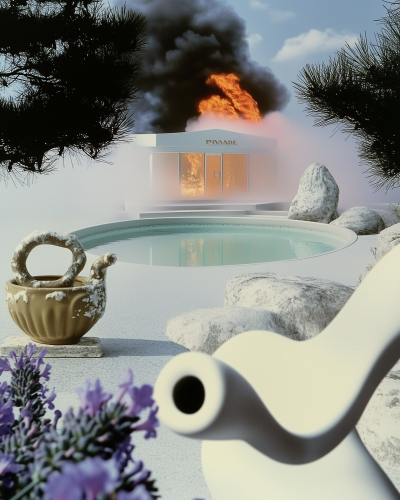 Burning Prada Marfa