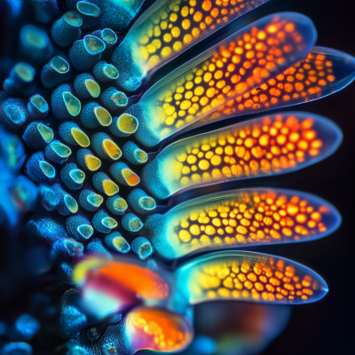 Vibrant Ferrofluid Patterns