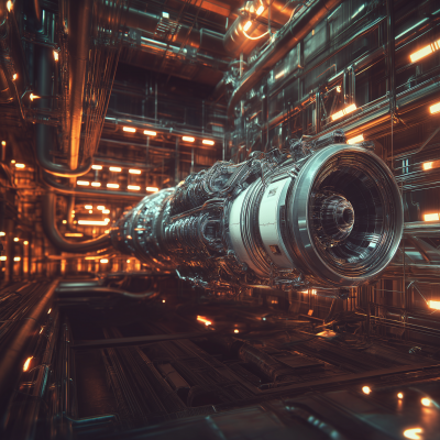 Antimatter Thruster Engine