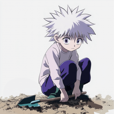 Killua Digging