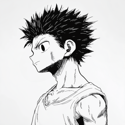Manga Character Illustration