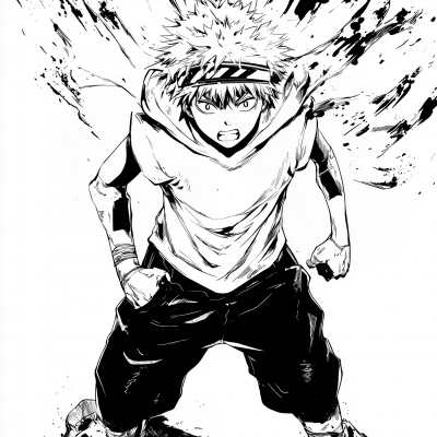 Angry Anime Character