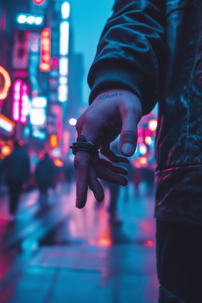 Cyberpunk Inca City Walk