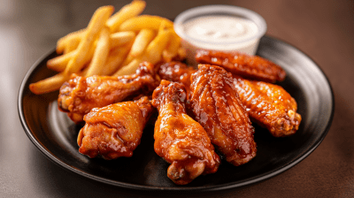 Delicious Fried Chicken Wings