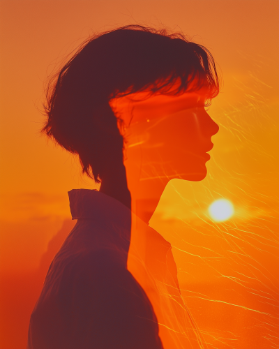 Silhouette in Sunset