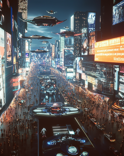 Futuristic Cityscape
