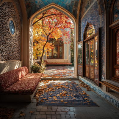 Autumn in Persian Garden