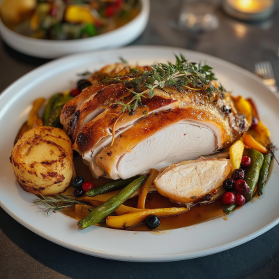 Festive Turkey Dinner