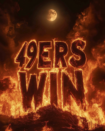 49ers Win in Flames